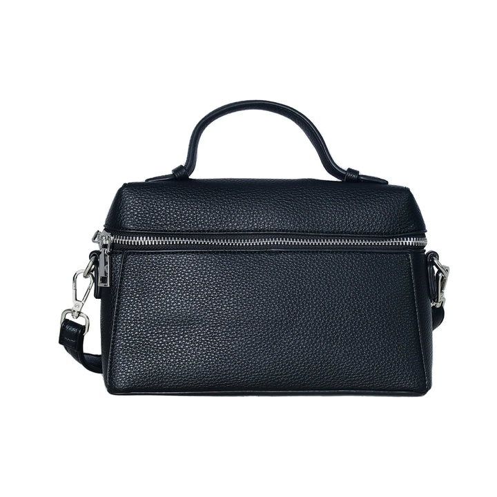 Faux Leather Middle Bag