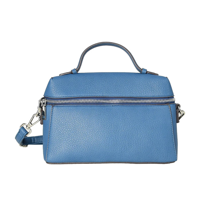 Faux Leather Middle Bag