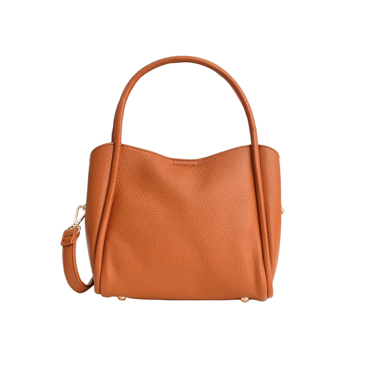 Faux leather Shoulder Bag Plain