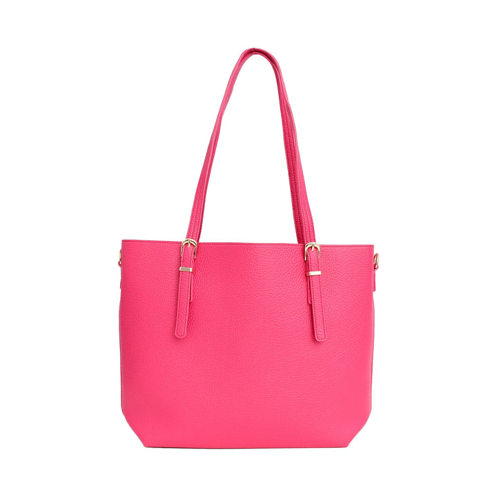 Faux Leather Tote Bag