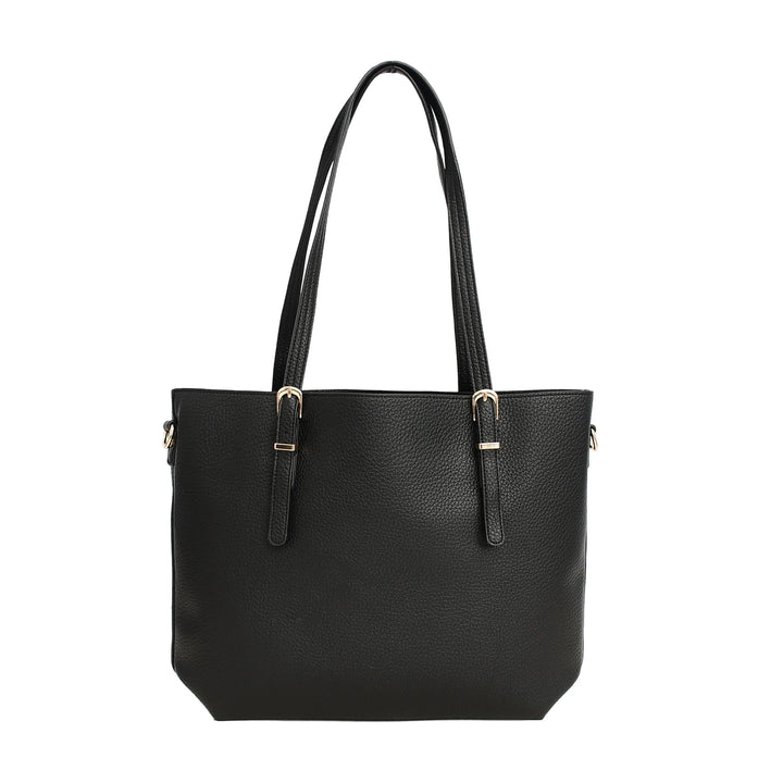 Faux Leather Tote Bag