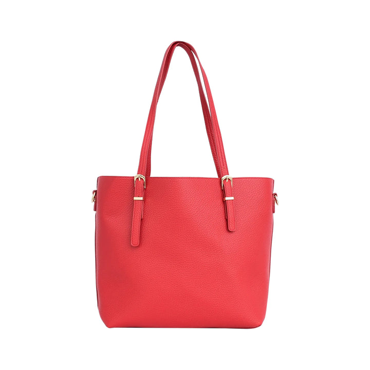 Faux Leather Tote Bag