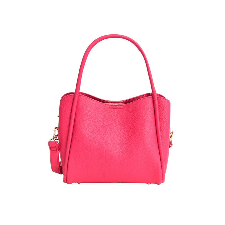 Faux leather Shoulder Bag Plain