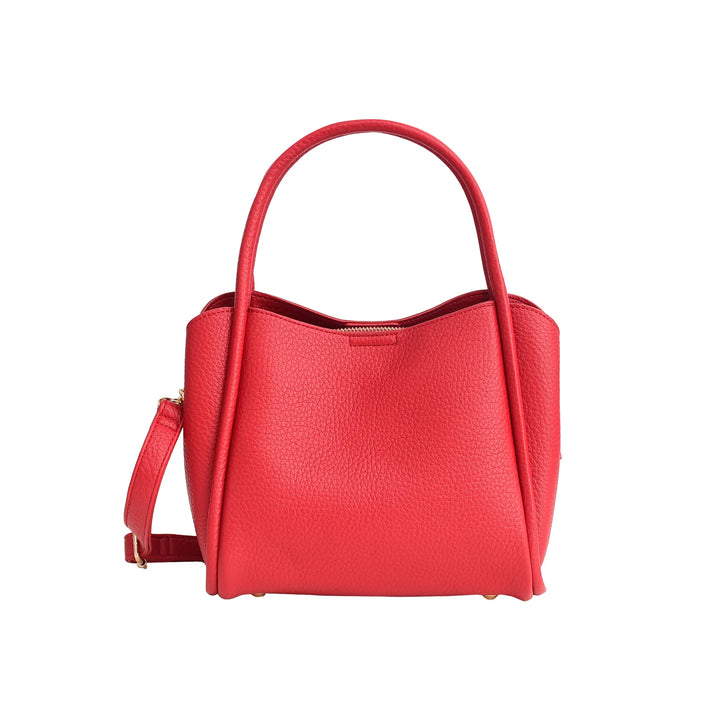 Faux leather Shoulder Bag Plain