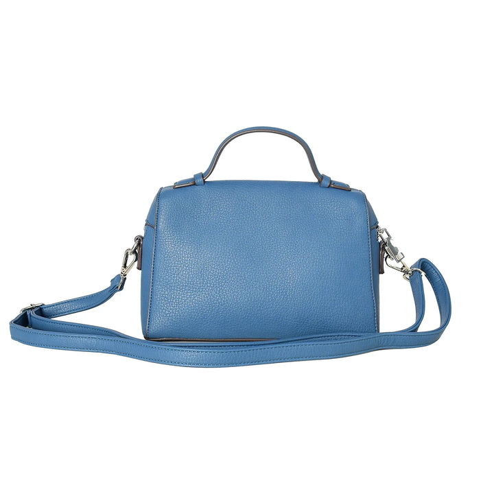 Faux Leather Middle Bag