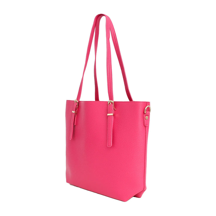 Faux Leather Tote Bag