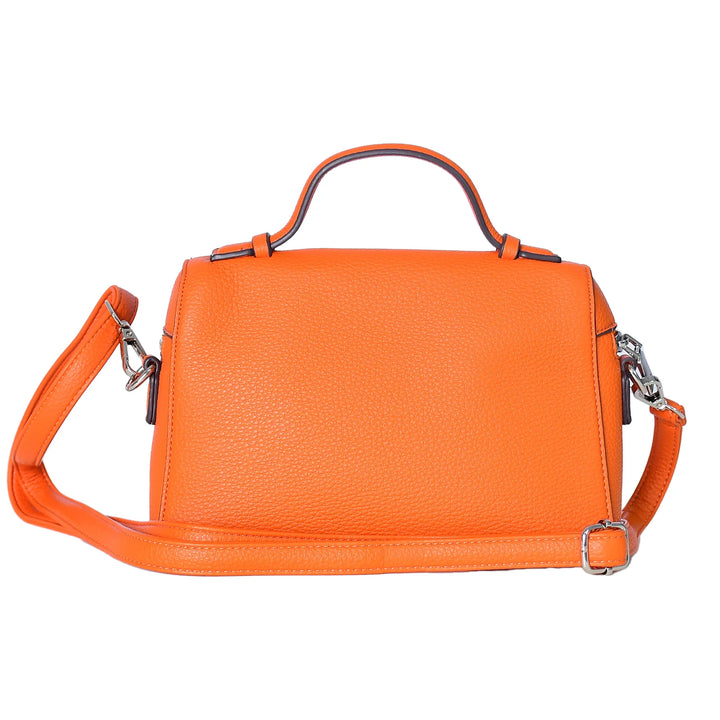 Faux Leather Middle Bag