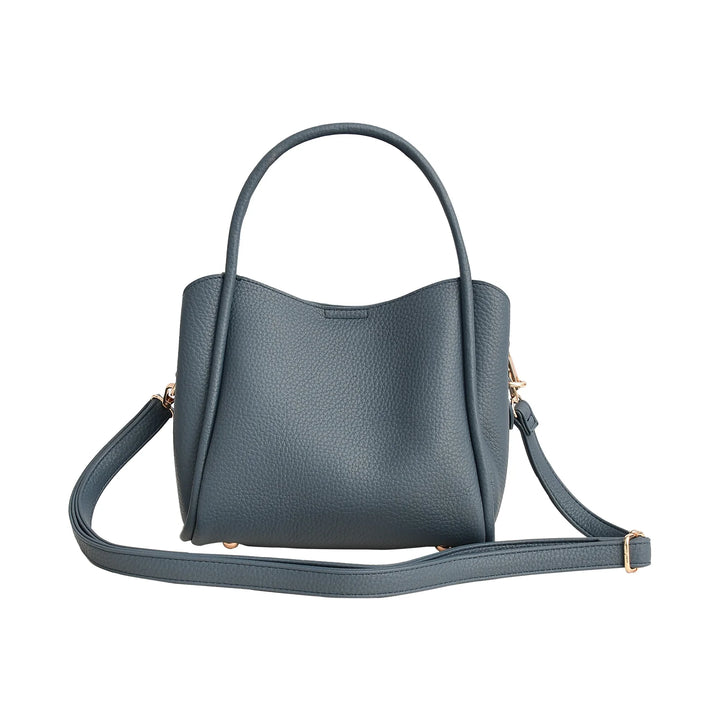 Faux leather Shoulder Bag Plain