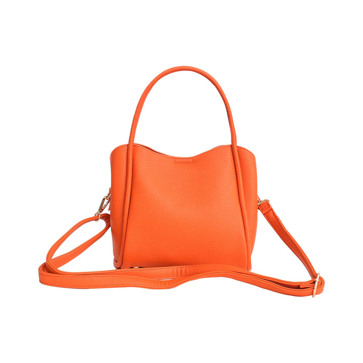Faux leather Shoulder Bag Plain