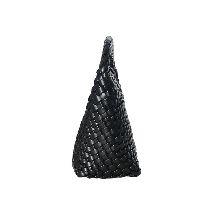 Valencia Leather Woven Hand Bag