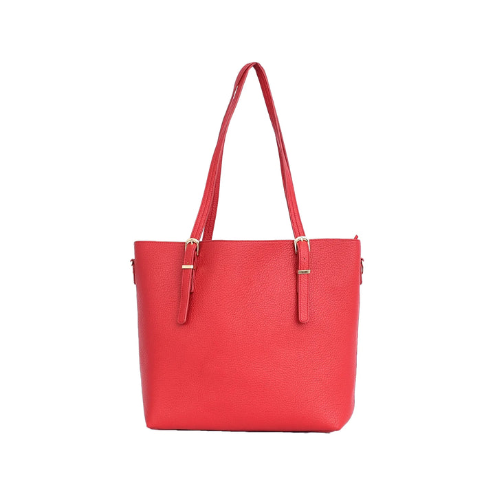 Faux Leather Tote Bag