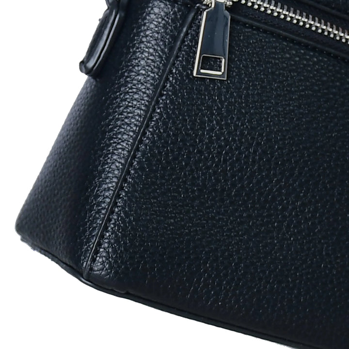 Faux Leather Middle Bag