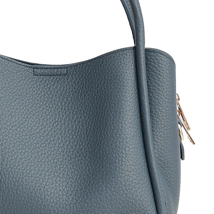 Faux leather Shoulder Bag Plain
