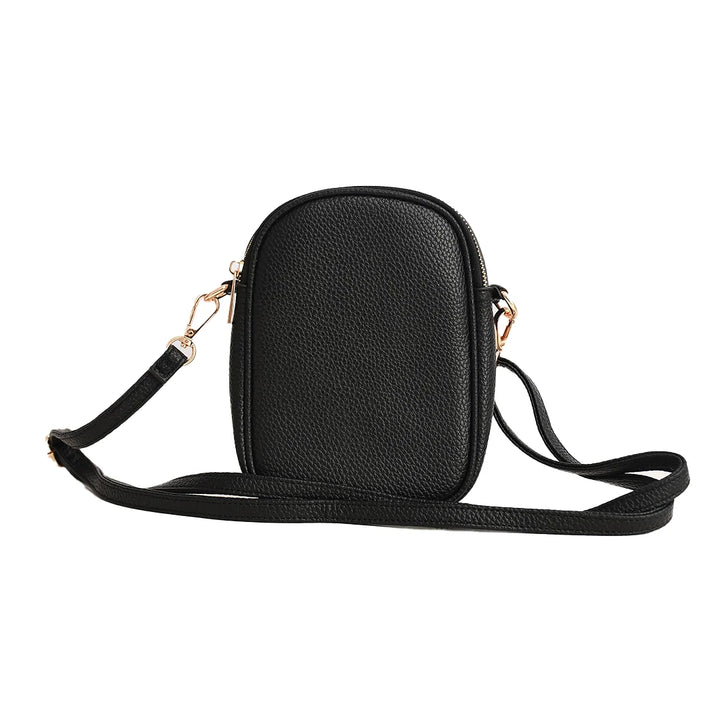 Faux Leather Cell Phone Bag