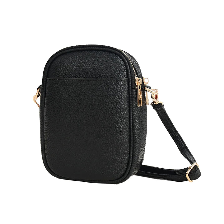 Faux Leather Cell Phone Bag