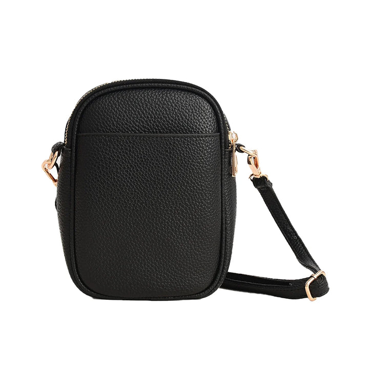 Faux Leather Cell Phone Bag