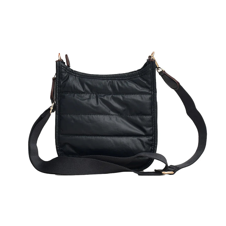 Faux Leather Small Messenger Bag