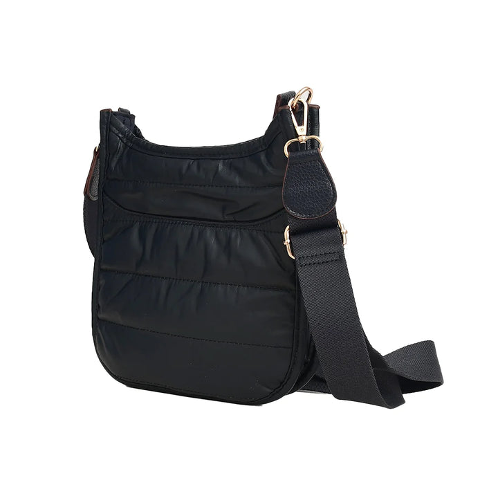 Faux Leather Small Messenger Bag